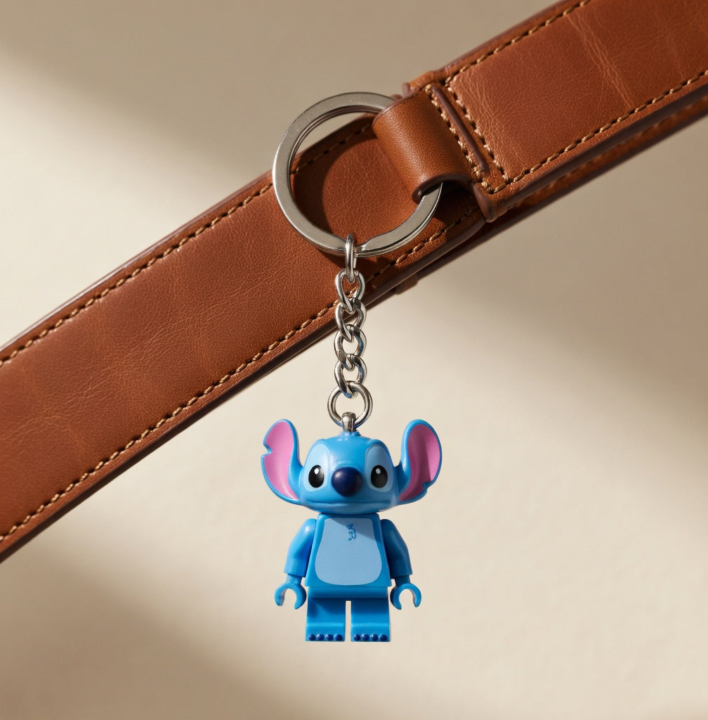 Porte-clés Lego Stitch - Minifigurine 9 cm