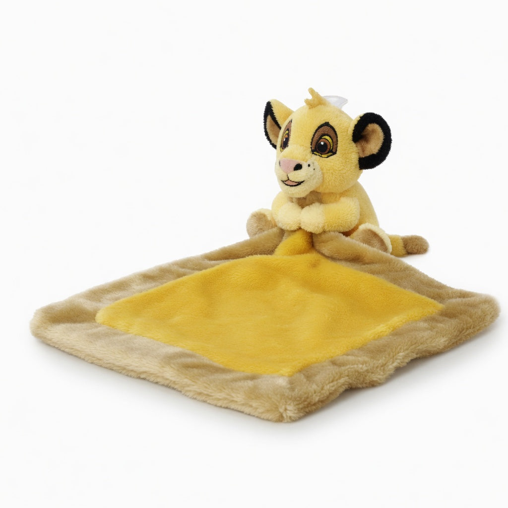Peluche Simba avec doudou - Le Roi Lion 13 cm