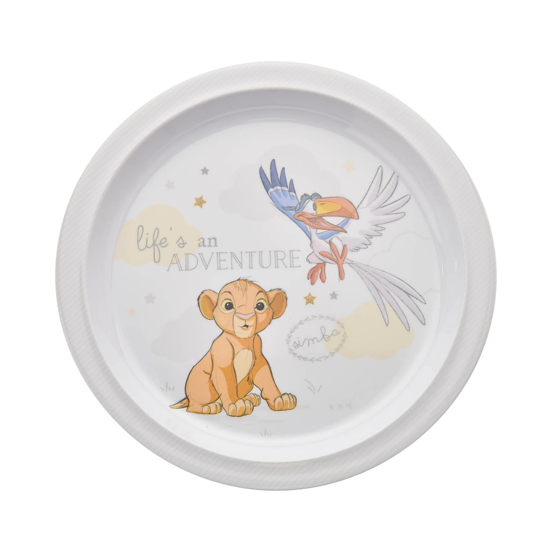 Coffret Vaisselle Bébé Simba - 5 pièces en mélamine