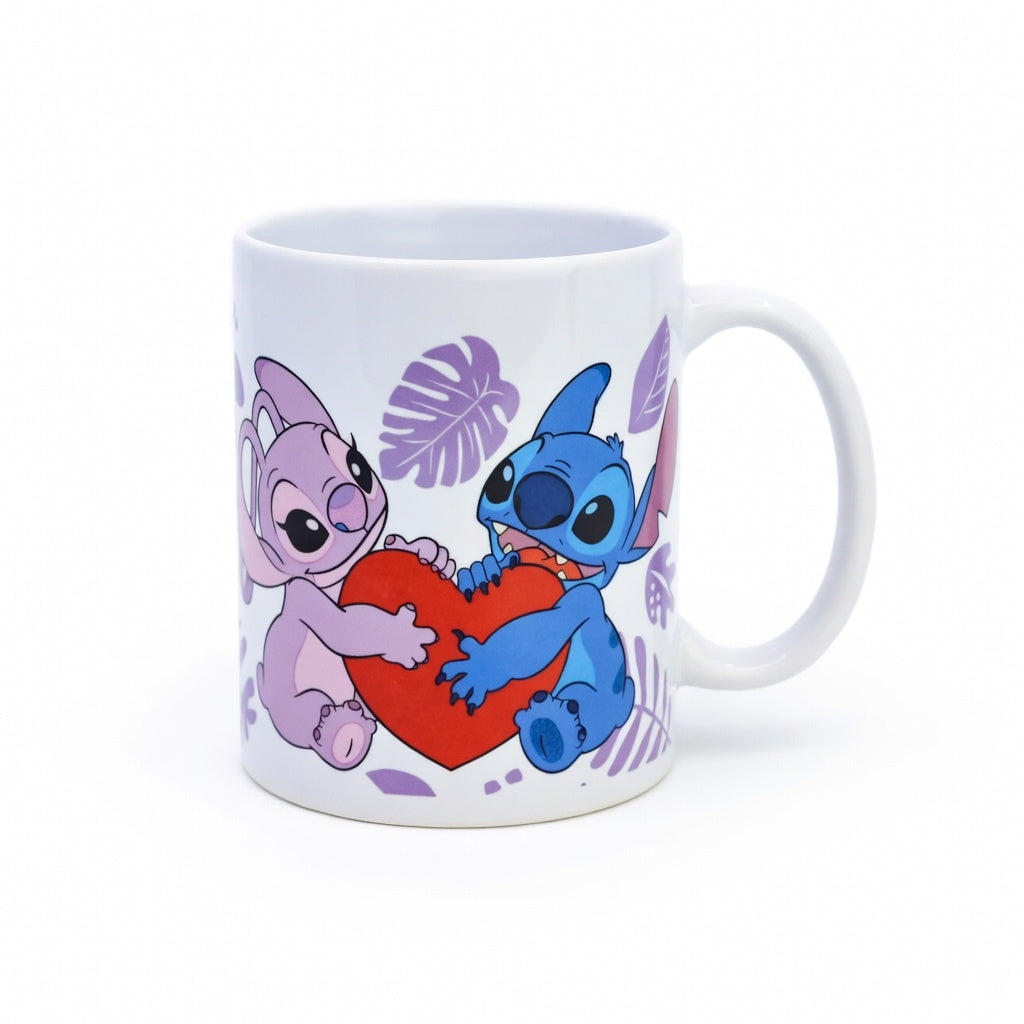 Mug Stitch & Angel Love - 325 ml