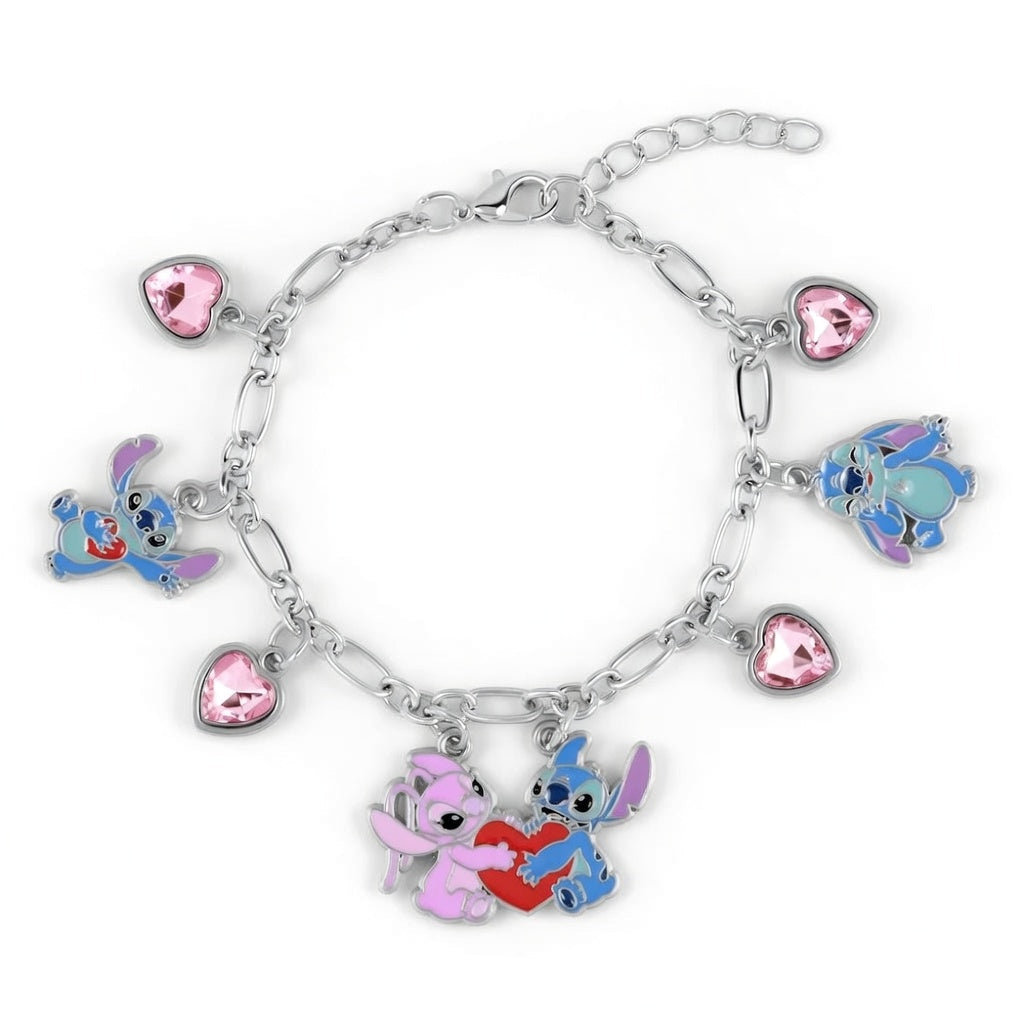 Bracelet Stitch et Angel avec charms