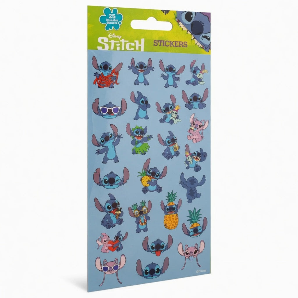 25 Stickers Stitch & Angel au choix