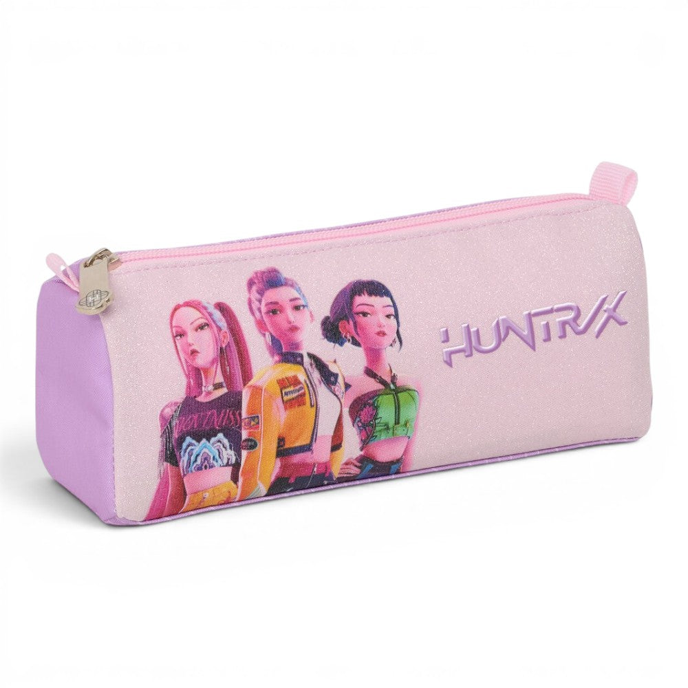 Trousse Huntrix rose pailletée