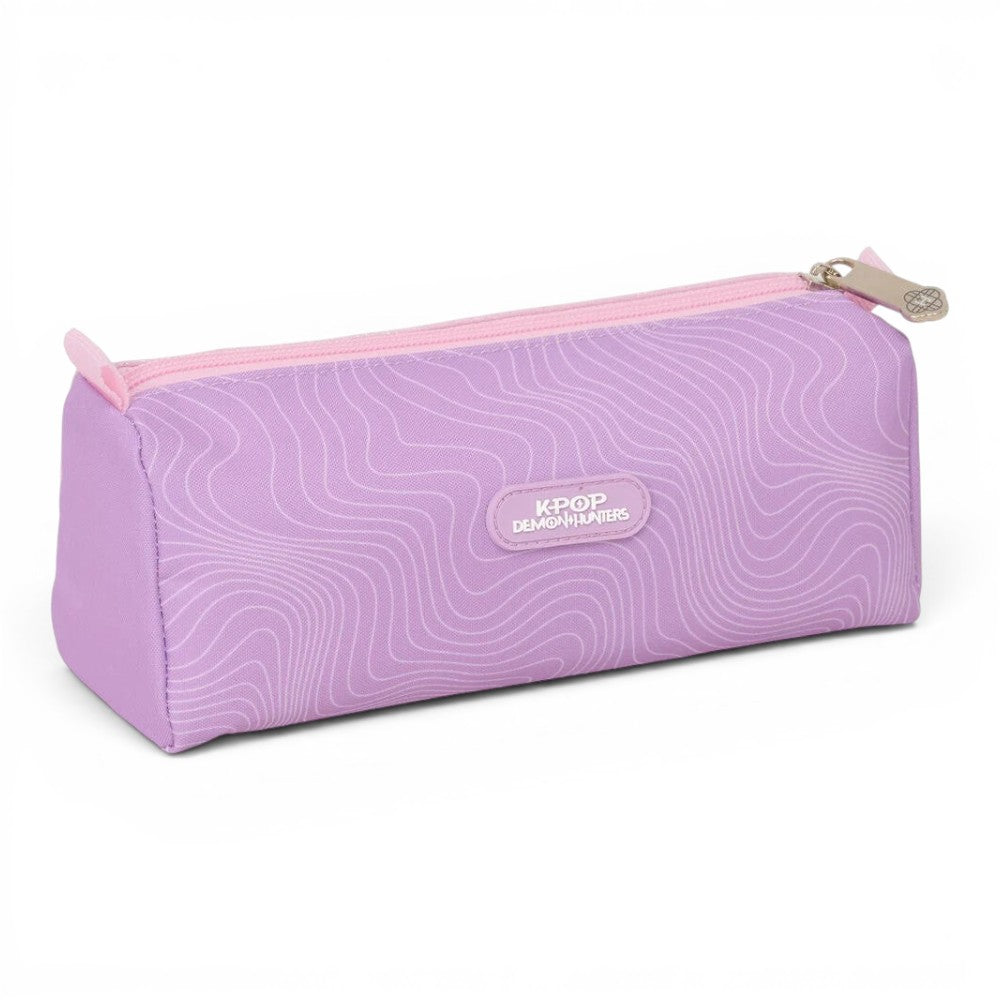Trousse Huntrix rose pailletée