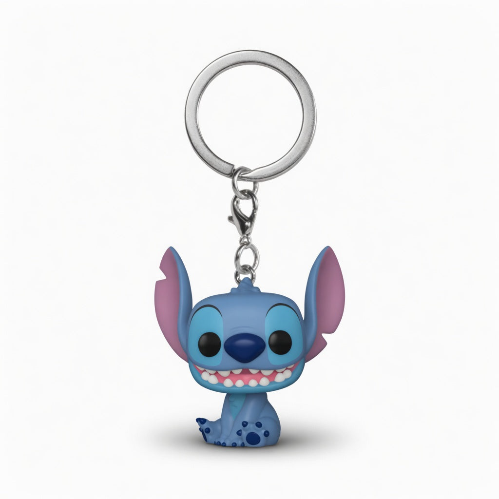 Porte-clés Pocket Pop Stitch Assis - 4 cm