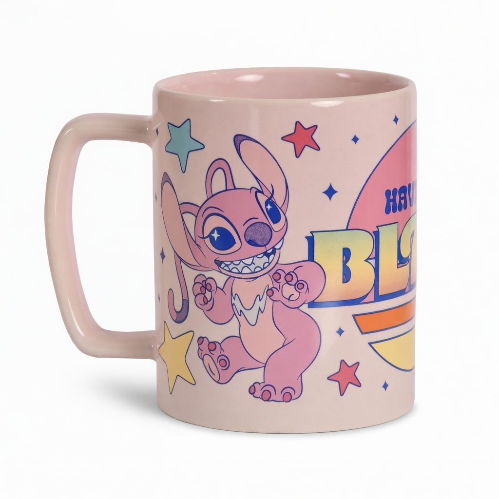 Mug Peluche Stitch & Angel 440 ml