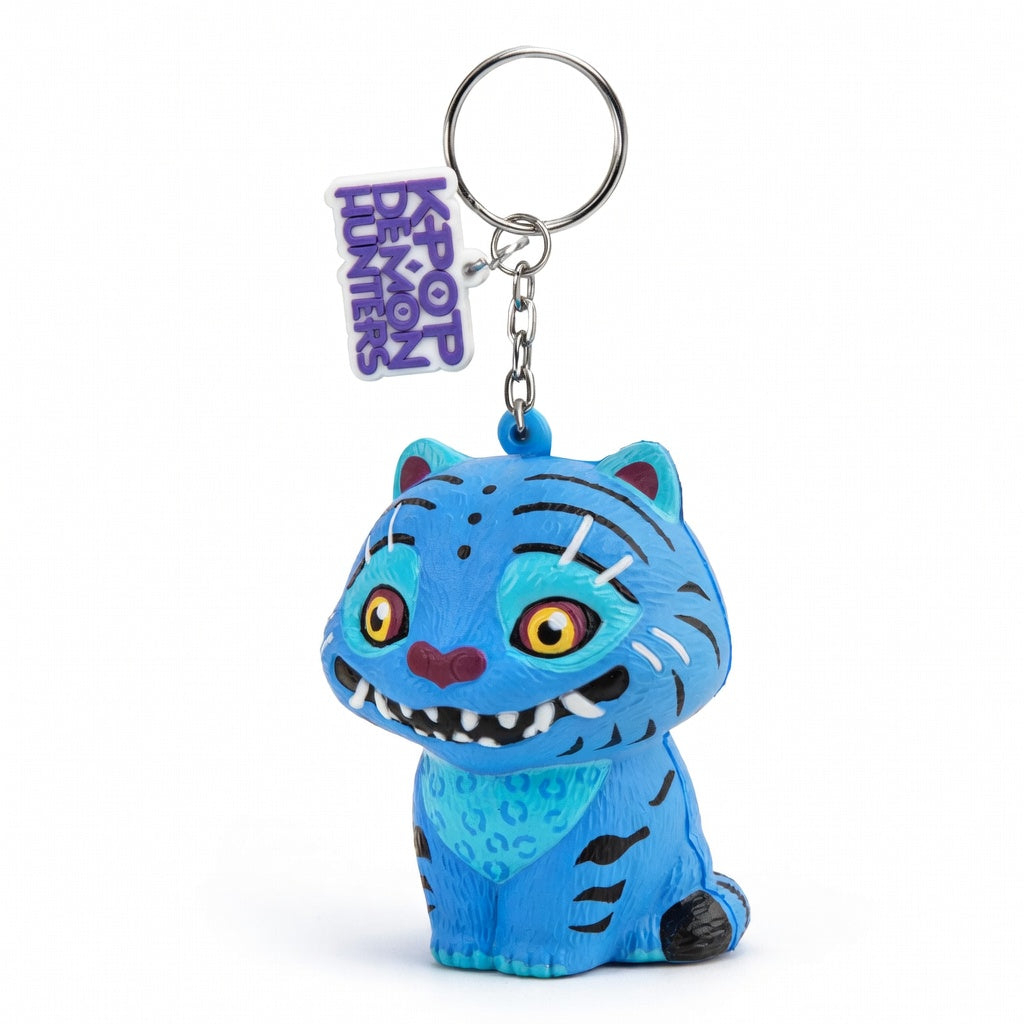 Porte-clés Squishy Derpy Tigre Anti-stress - KPop Demon Hunters