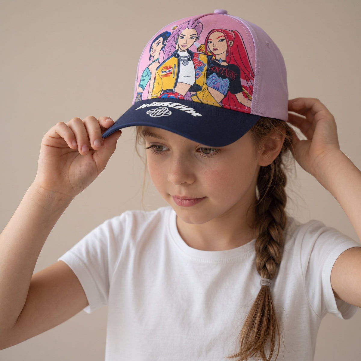 Casquette enfant Huntrix mauve
