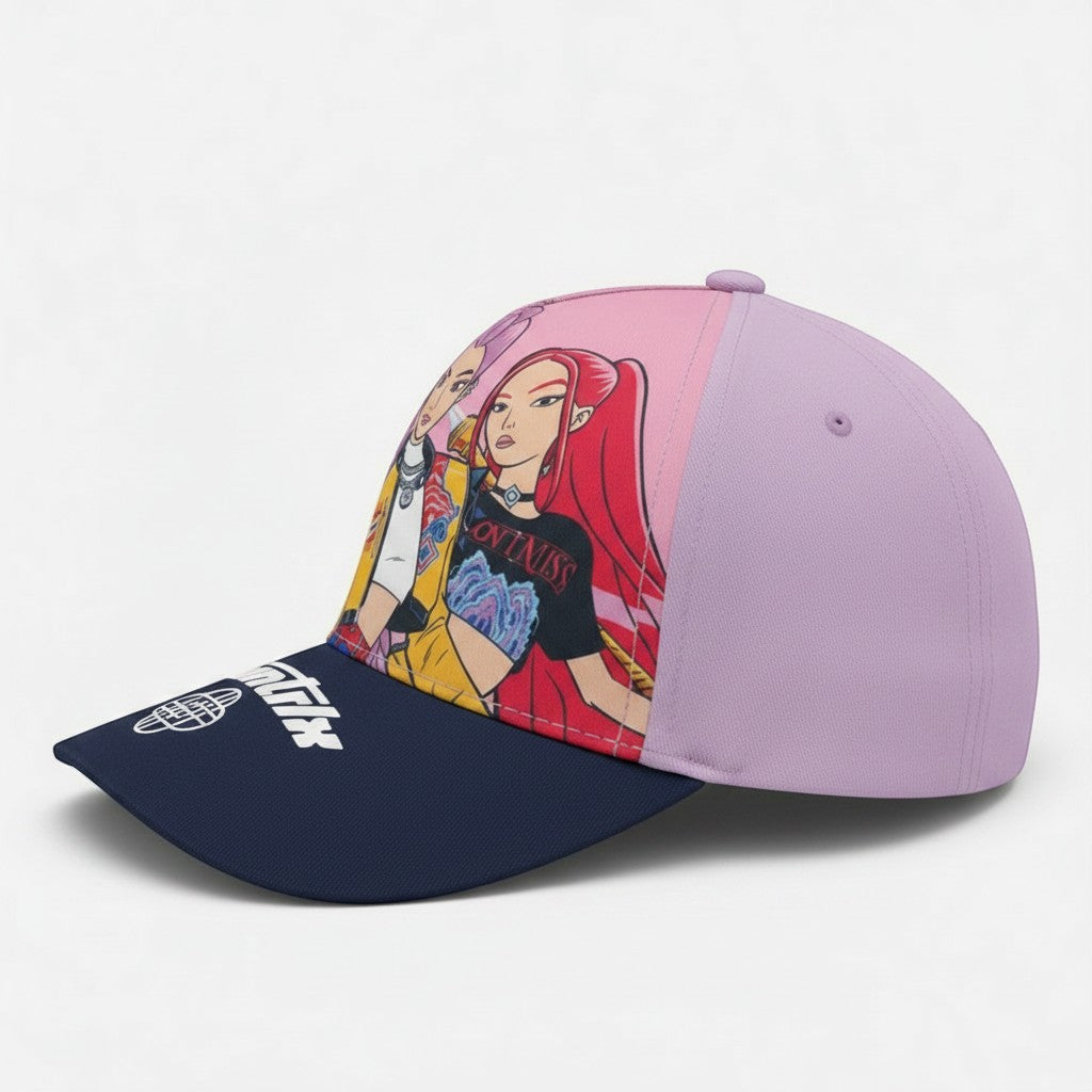 Casquette enfant Huntrix mauve