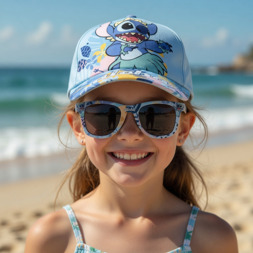 Set Casquette + Lunettes de soleil Stitch