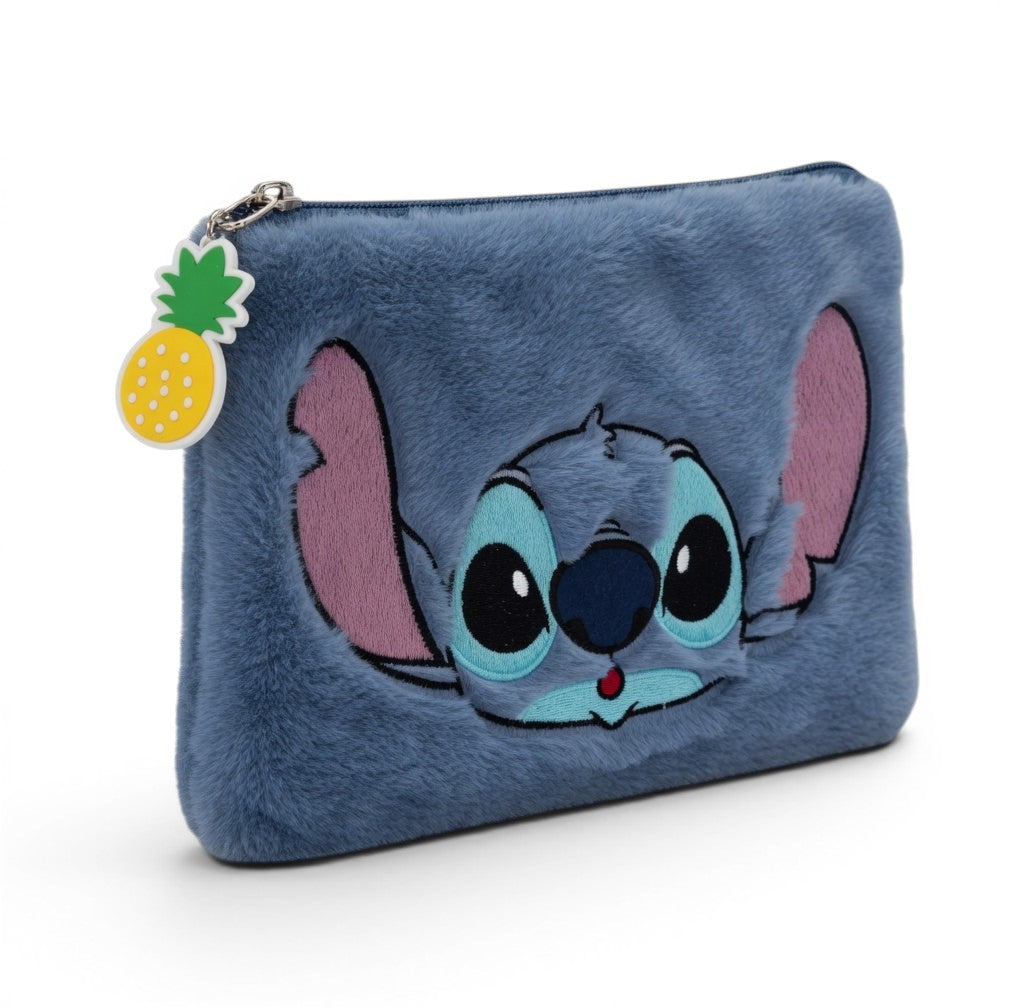 Trousse de toilette peluche Stitch - Grand Format