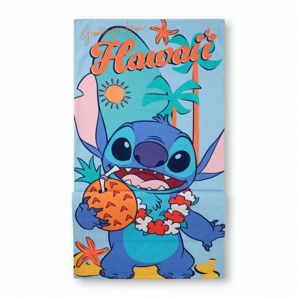 Set Plage Stitch - Casquette, Sac & Serviette Enfant