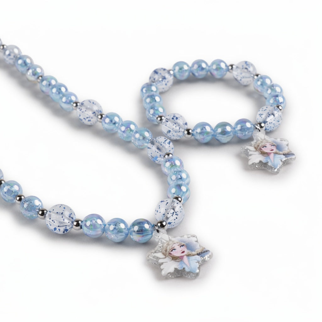 Set Collier + Bracelet Elsa - La Reine des Neiges