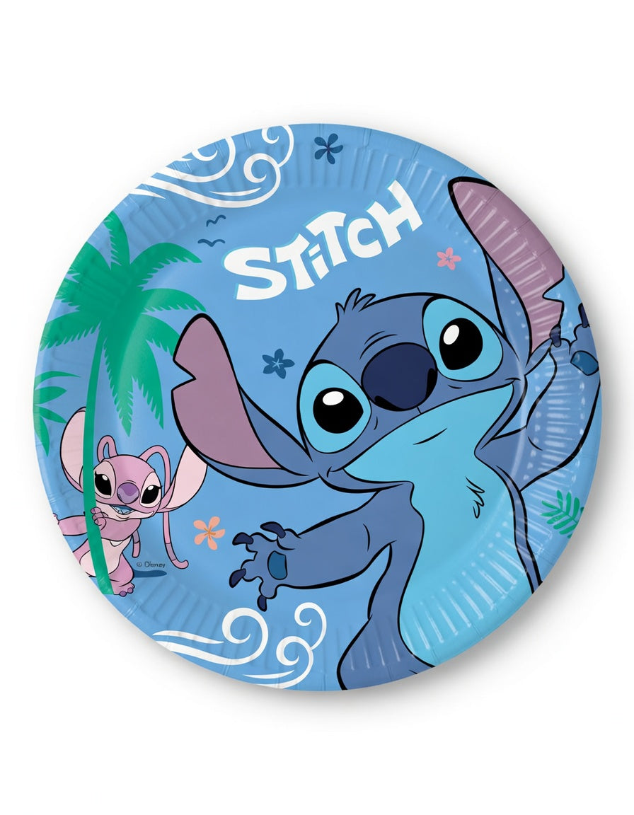 Assiettes en carton Stitch x8