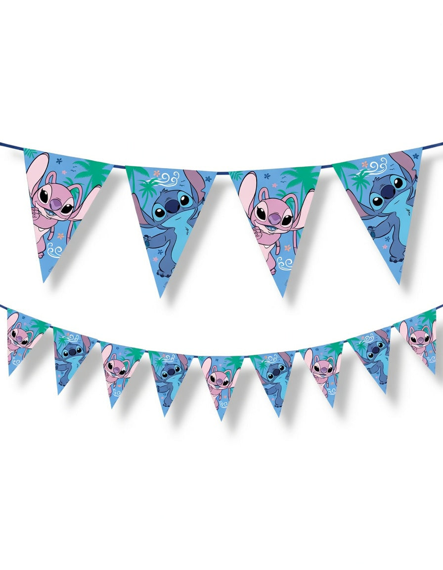 Guirlande Fanions Stitch & Angel 230 cm