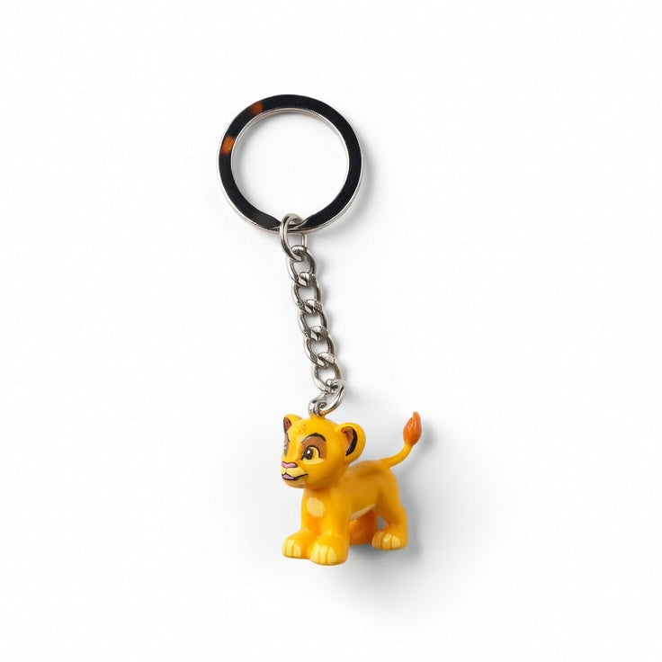 Porte-clés Simba - Le Roi Lion | Figurine LEGO 8 cm