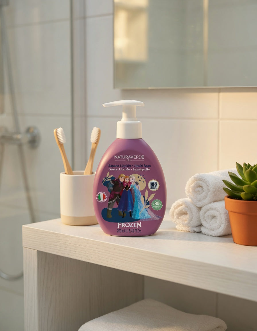 Savon liquide BIO La Reine des Neiges 250 ml