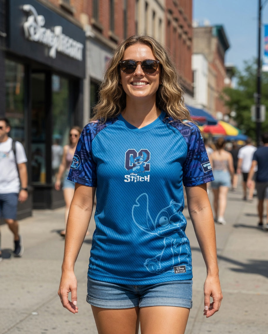 T-shirt Oversize Stitch - Style Maillot de Foot