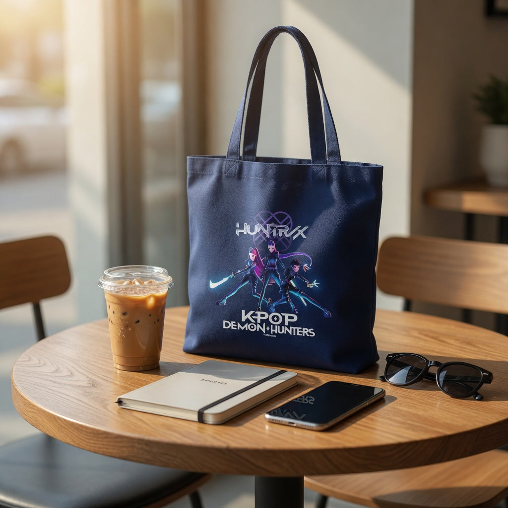 Tote Bag Groupe Huntrix - KPop Demon Hunters